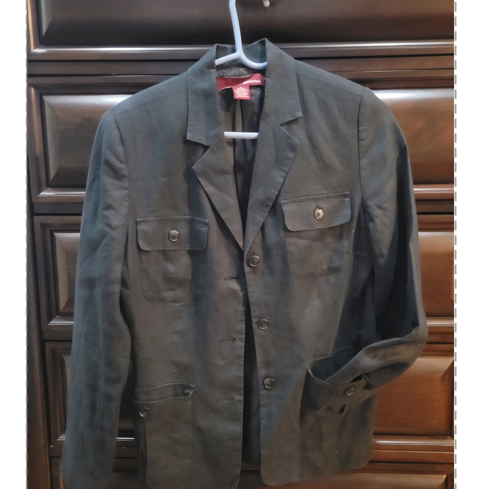 Grey Blazer Jacket